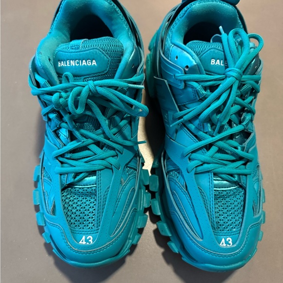 Balenciaga Vibrant Blue Athletic Shoes - Picture 1 of 6